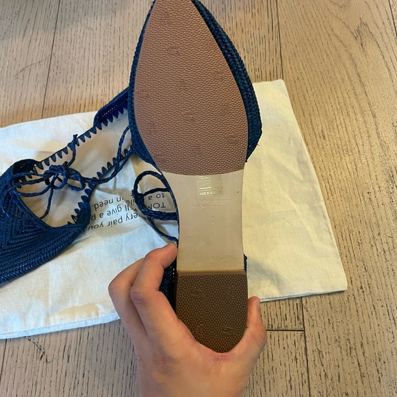 JCrew Tie Flats - Picture 5 of 6
